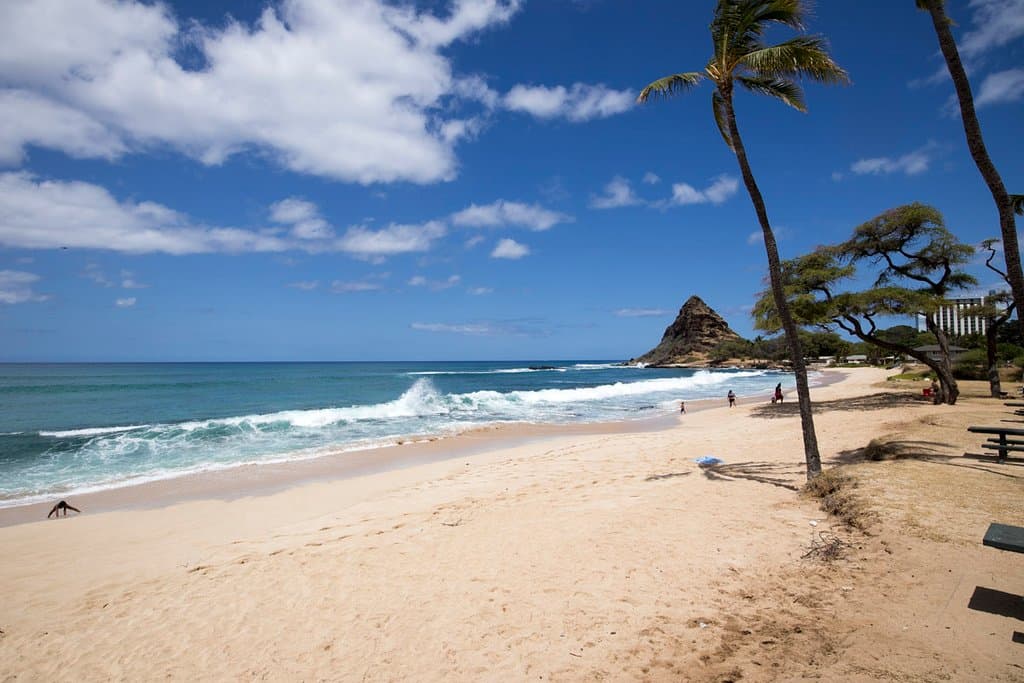 Pretty beach