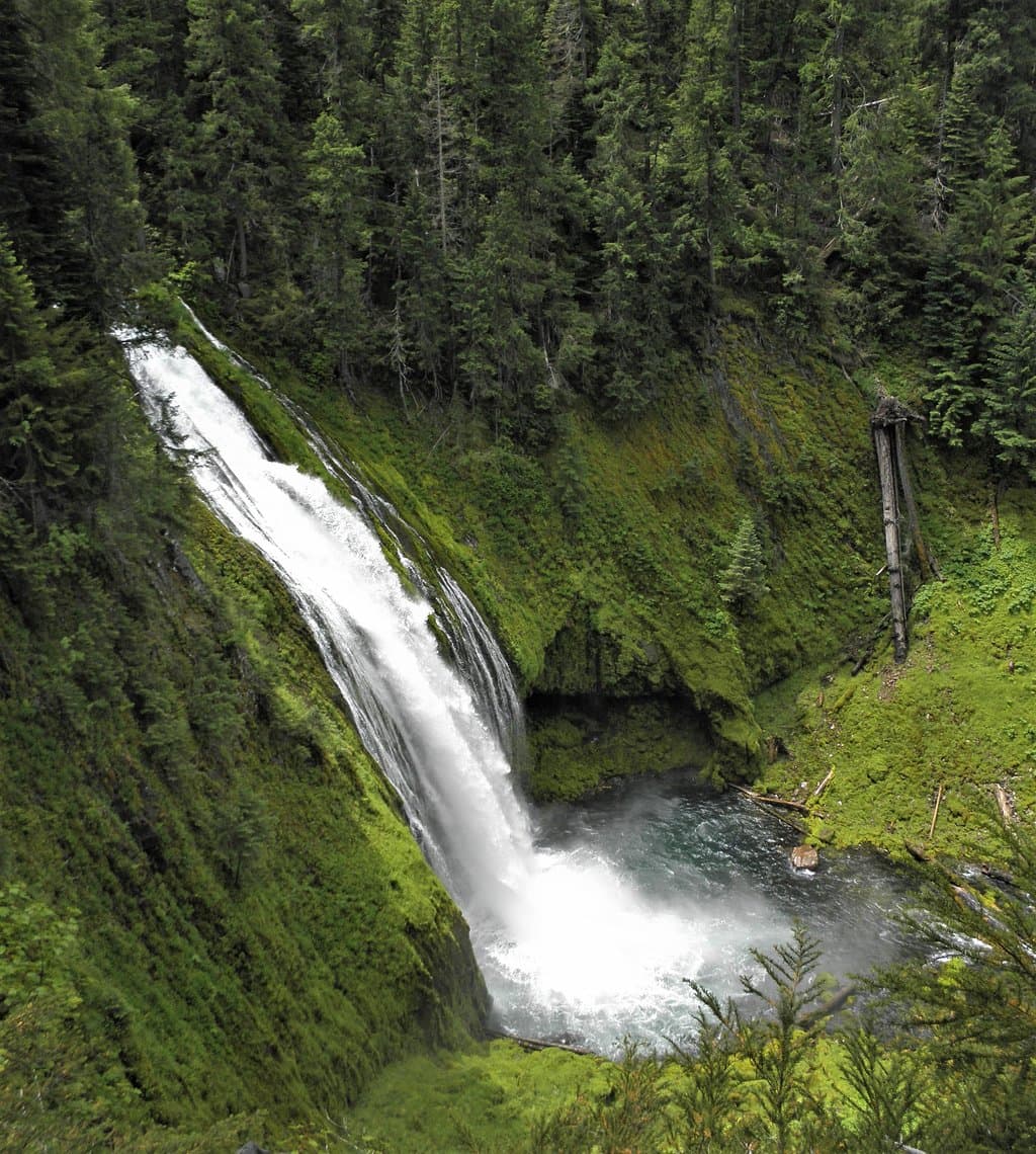 Lemolo Falls from the North Umpqua Trail.