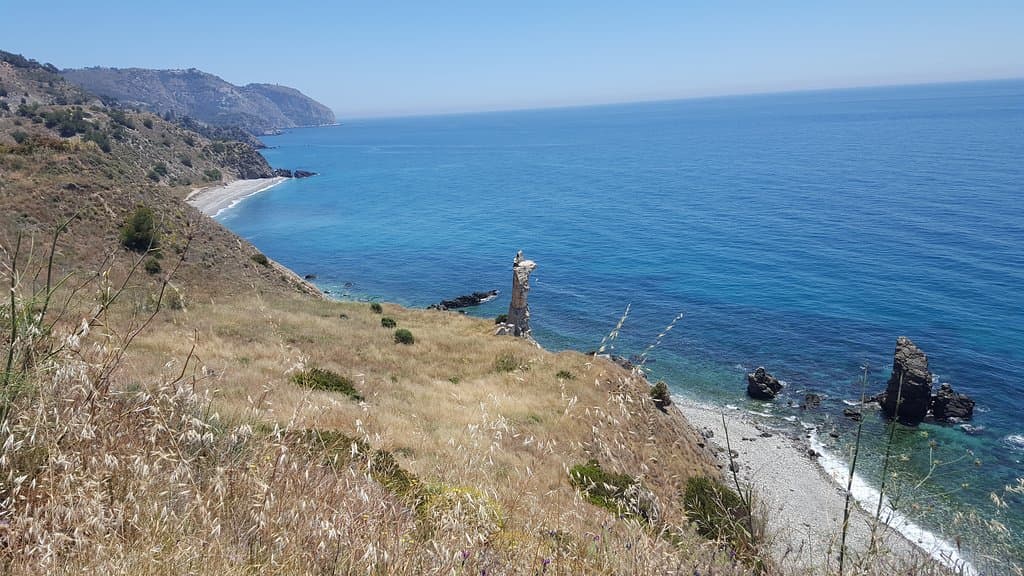 Playa del molino de papel.