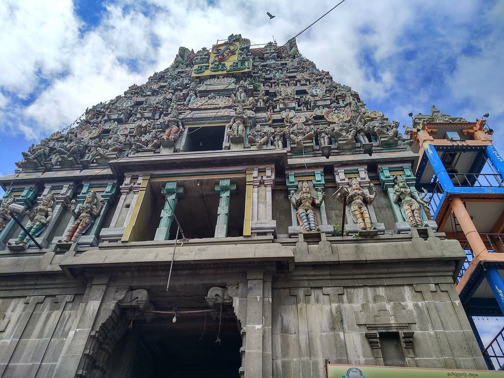 Temple entrance
