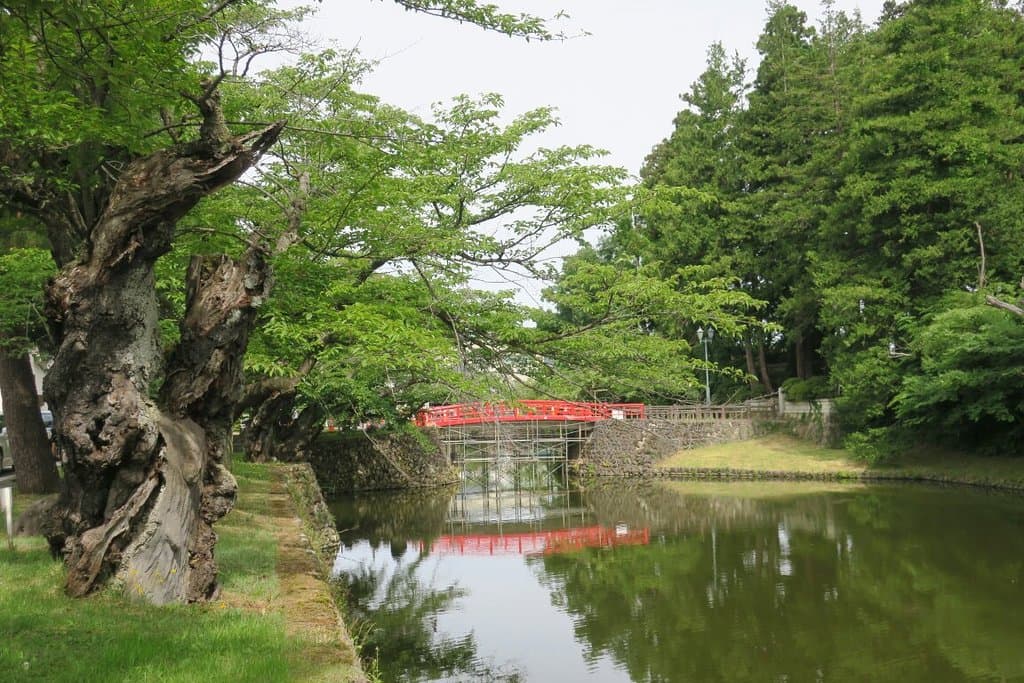 Matsugasaki Park Yonezawa Castle Ruins