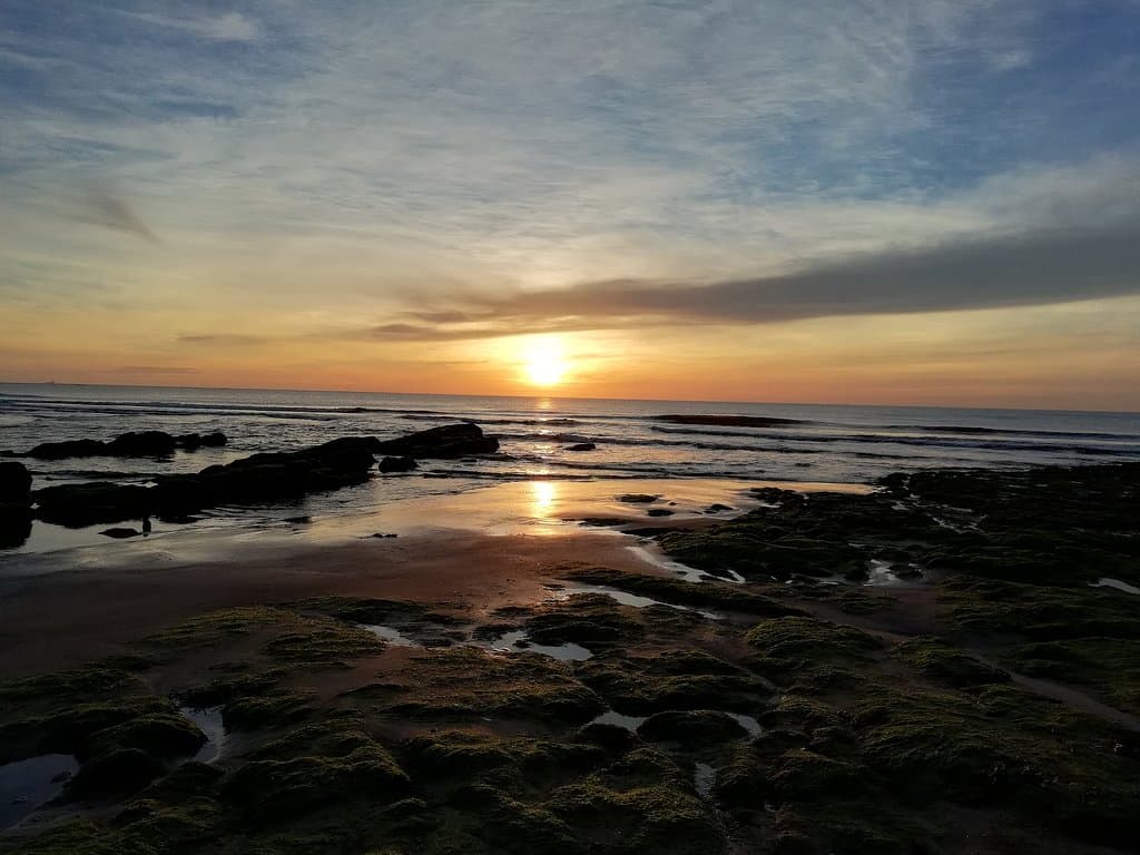 Seaton Carew Beach at Sunrise