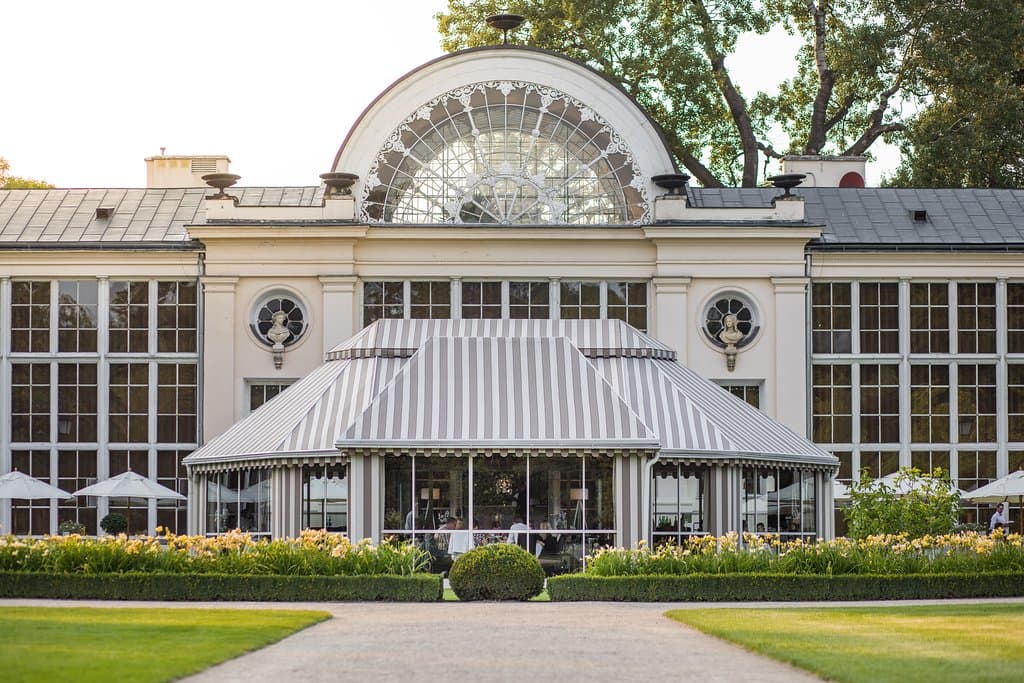Belvedere Restaurant  exterior of New Orangery