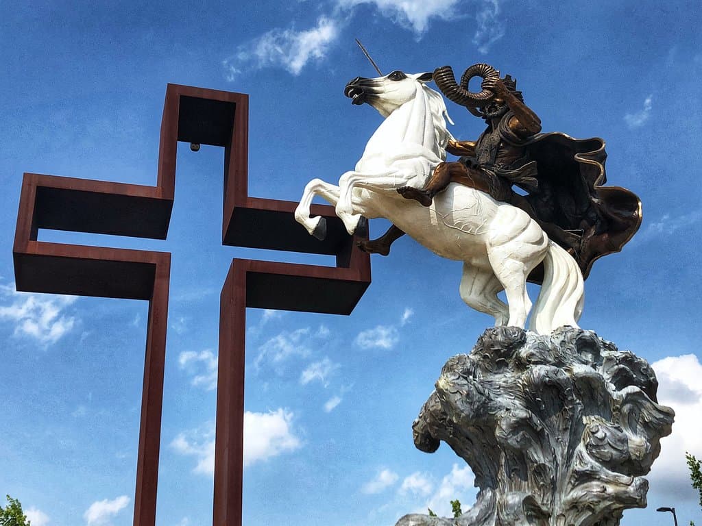 The Empty Cross and the Coming King