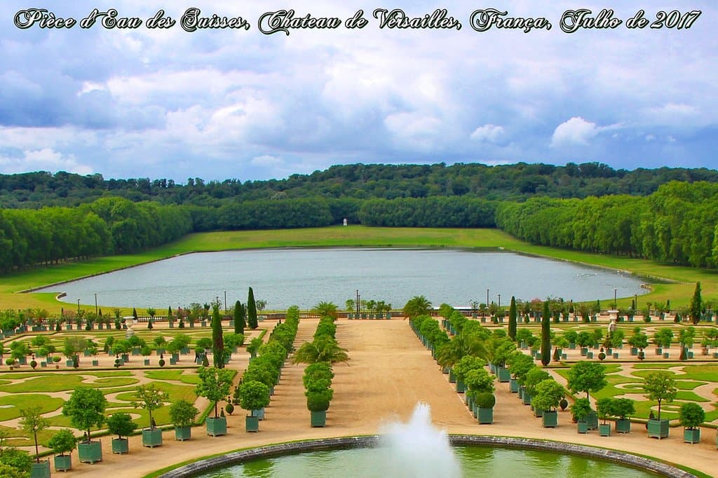 Pièce d'Eau des Suisses, Versalhes, França