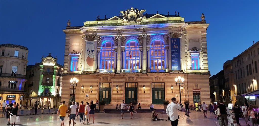 Façade de l'opéra