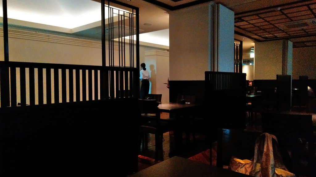 二階にある店内