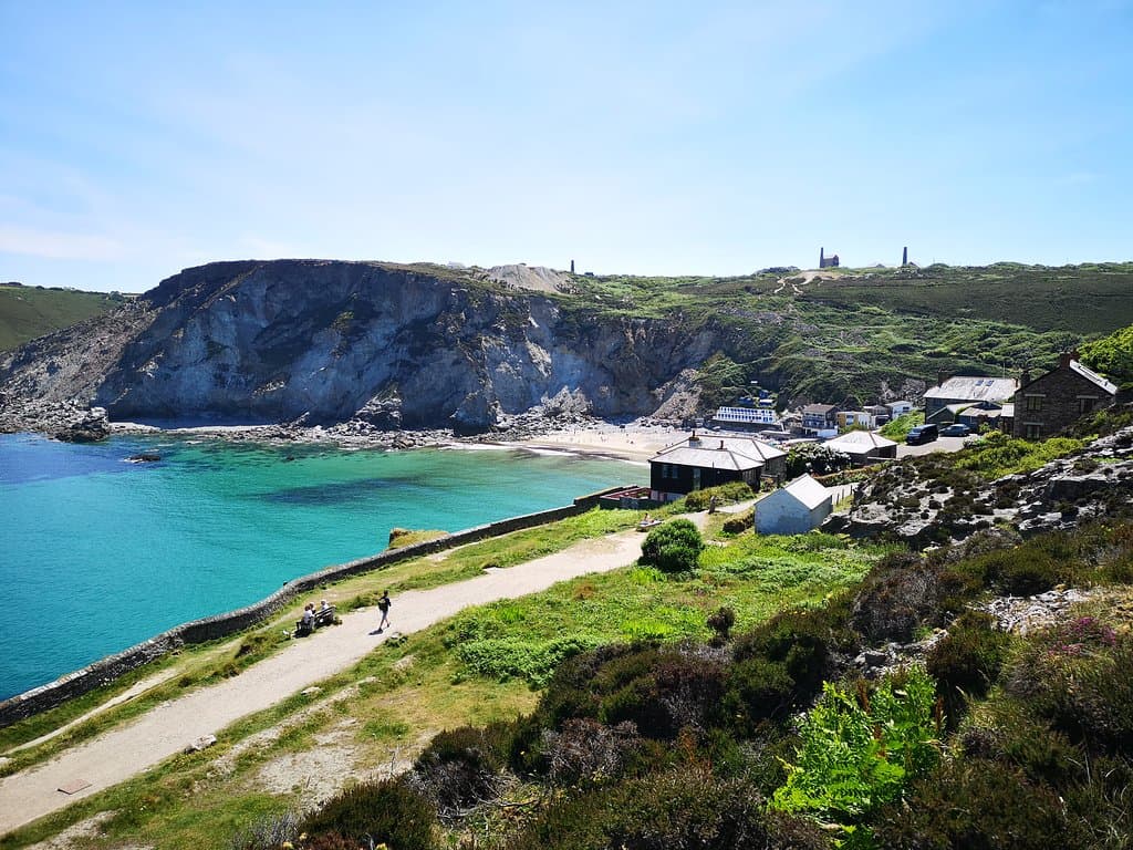 View from the cliffs.