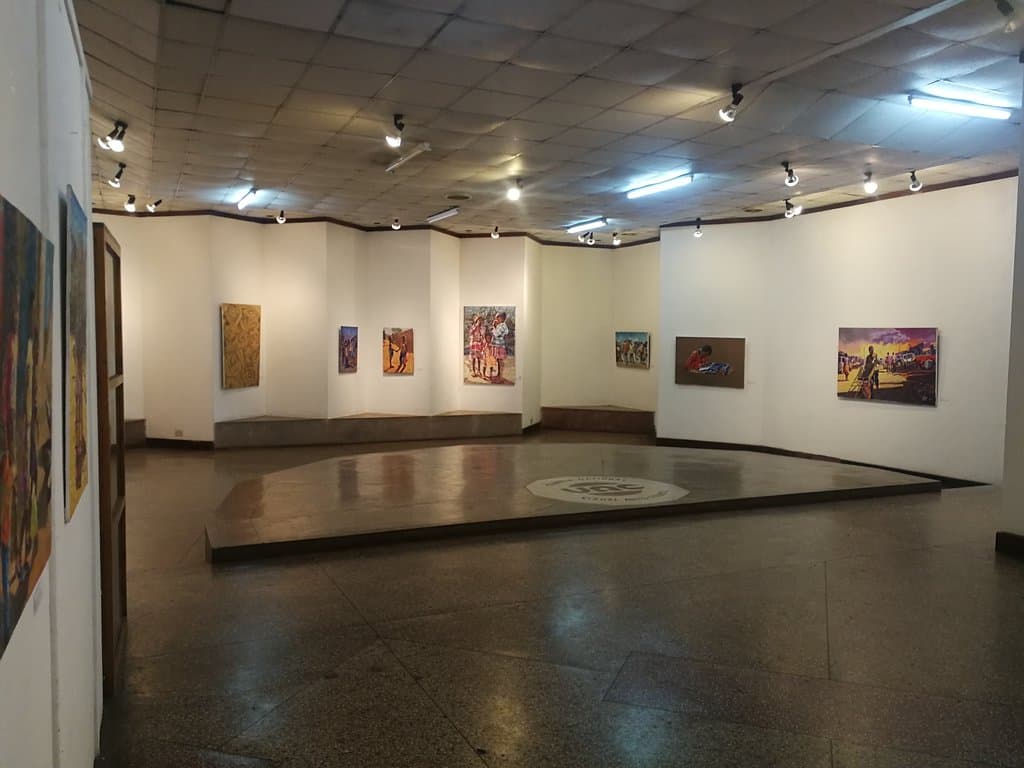 Inside view ( Mater Pieces Displayed )