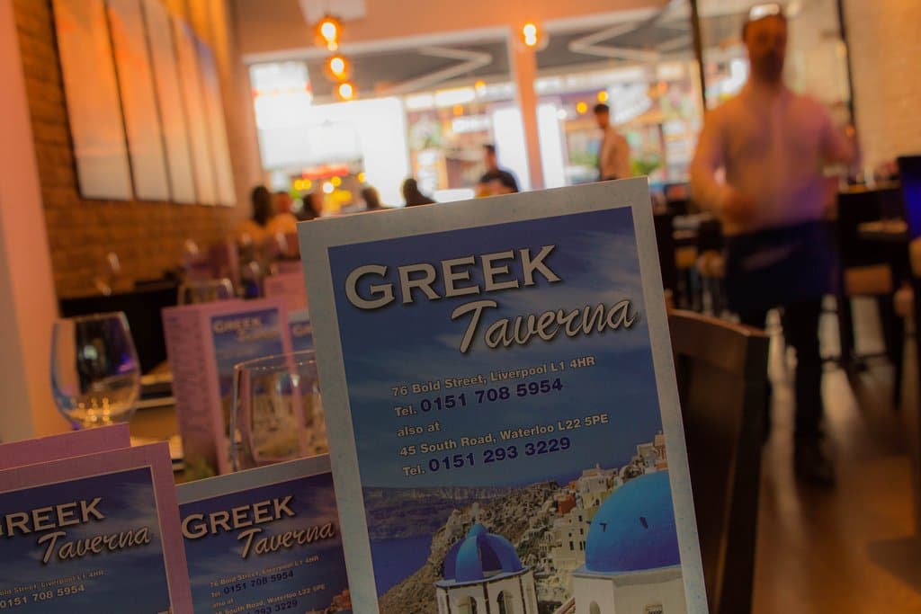 Greek Taverna Bold Street 