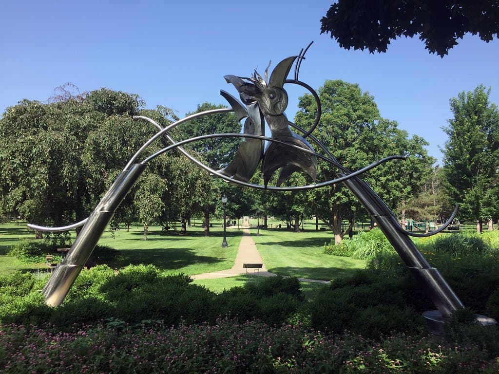West Side Park sculpture, Champaign