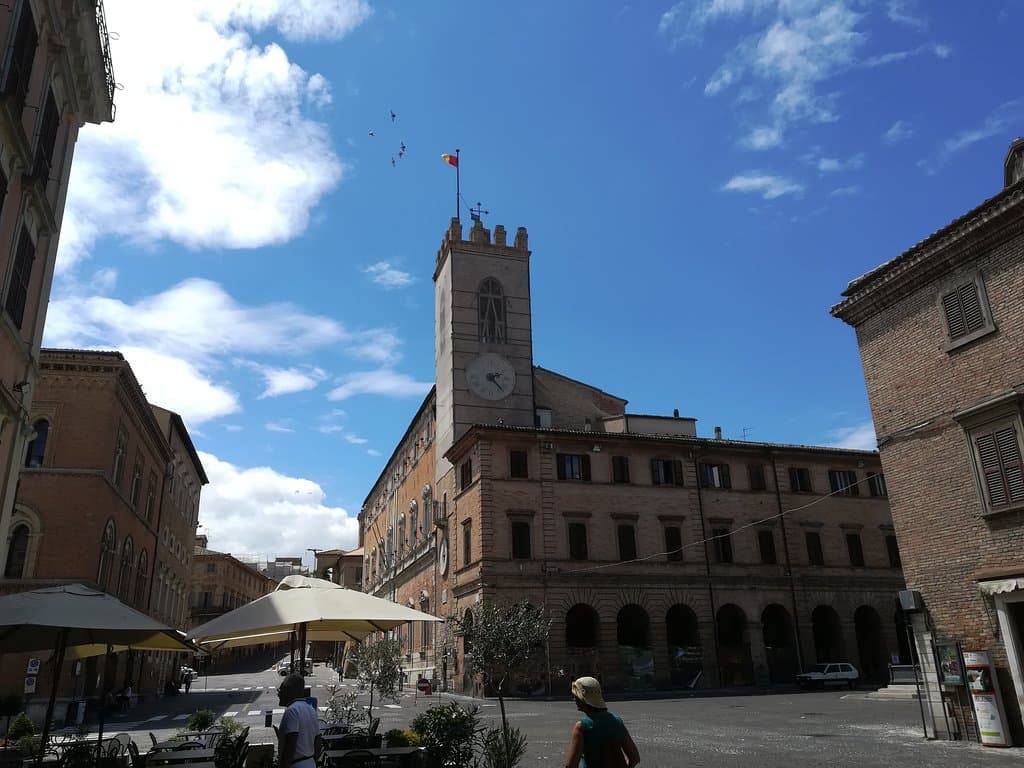 La piazza del Comune