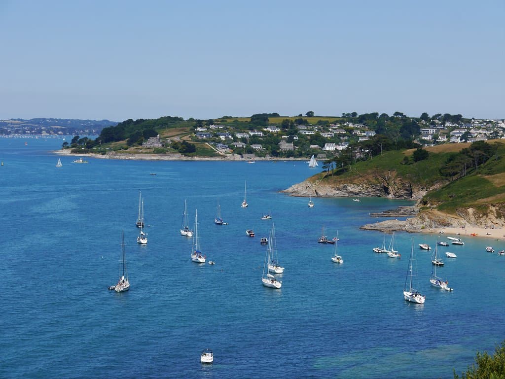 Views over The Fal Estuary