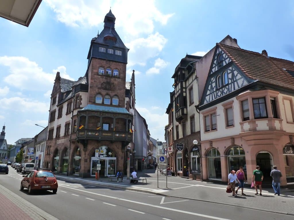 Blick aus der Judengasse.