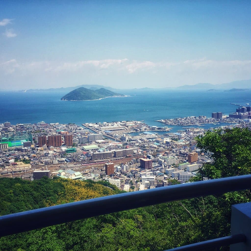 展望台から、景色すごく綺麗ですよ。