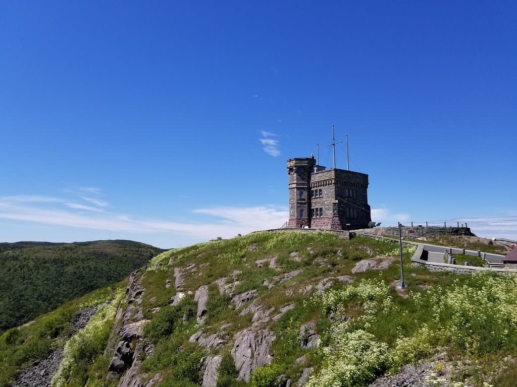 cabot tower on signal hill