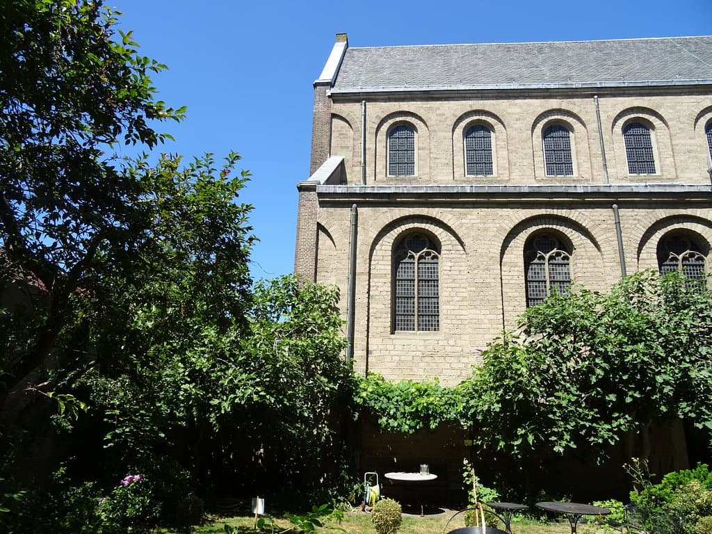 Utrecht;Pieterskerk build between 1039-1048 in Romanesque Style 