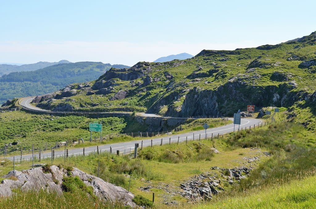 A view from the parking lot by Avoca cafe