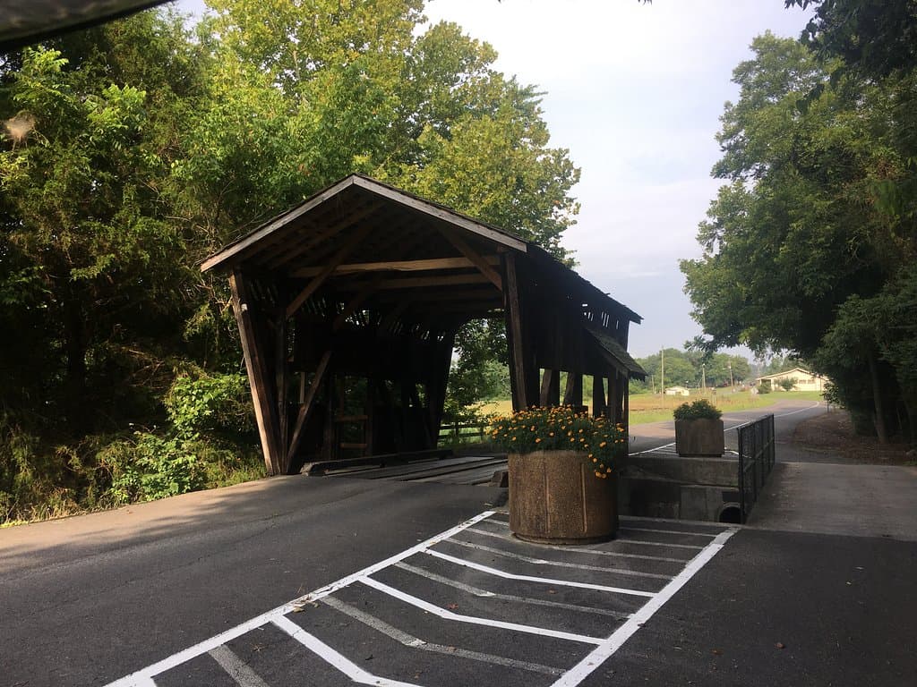 covered bridge