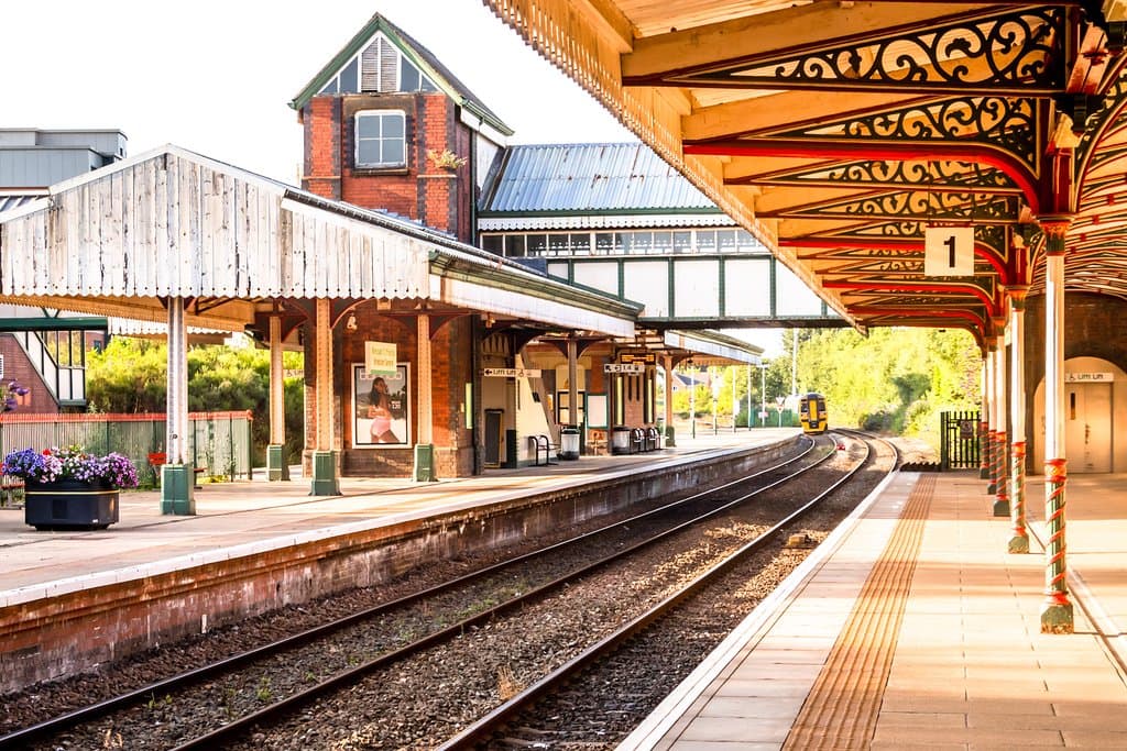 Plafform 1 looking North