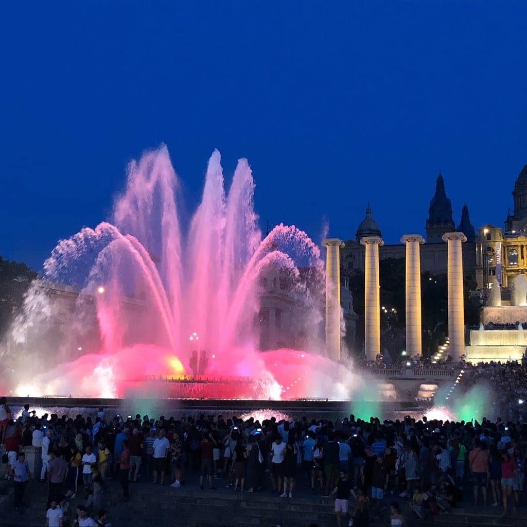 Illuminated Fountain