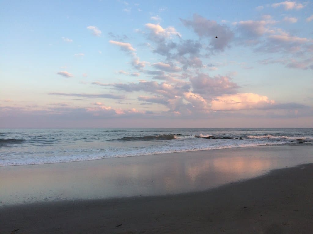 Near sunset