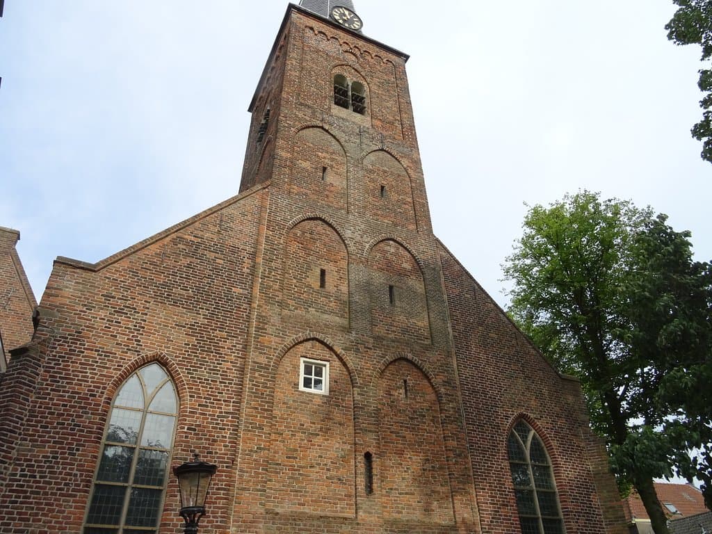 Geertekerk Utrecht uit het jaar 1259 aan het Geertekerkhof