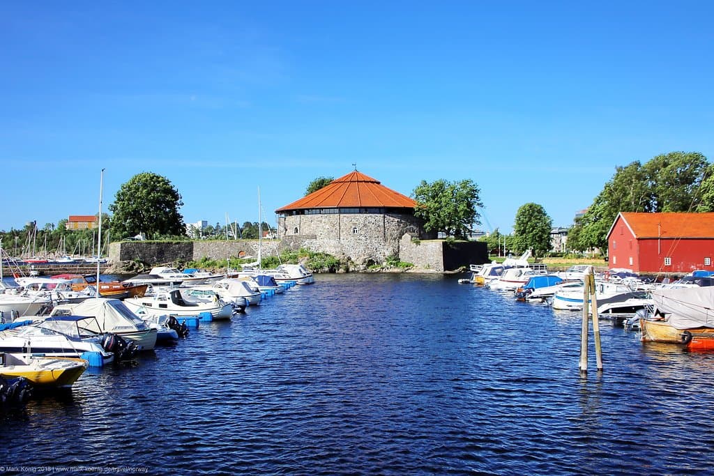 Christiansholm fortress - view from yacht harbour