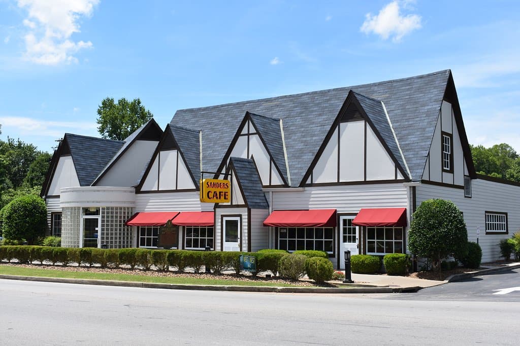 THE ORIGINAL HOME OF KENTUCKY FRIED CHICKEN