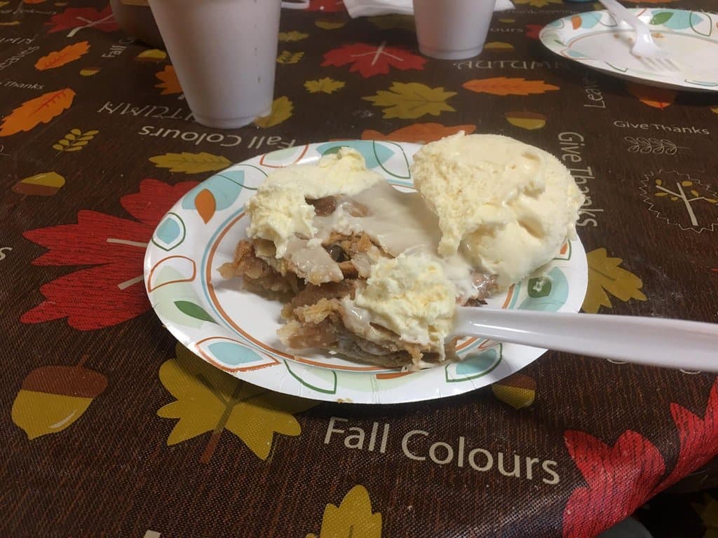 Make sure you get your apple pie a la mode