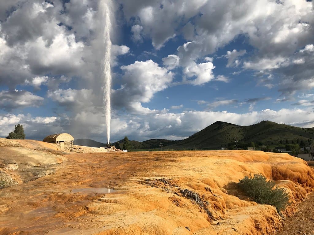 Soda Springs Geyser Idaho