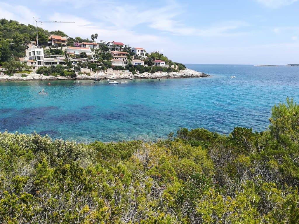 vista dal sentiero.