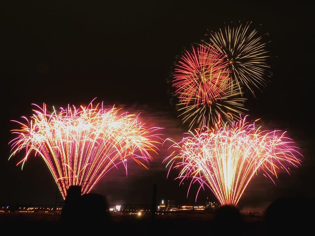 Shinano River Fireworks Viewing Area