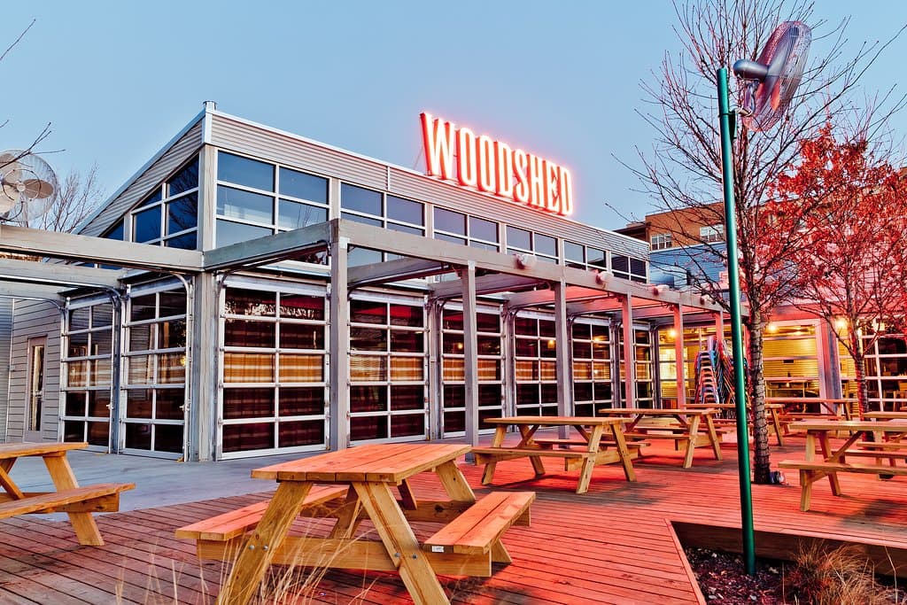 Woodshed Smokehouse on Fort Worth's Trinity River front!