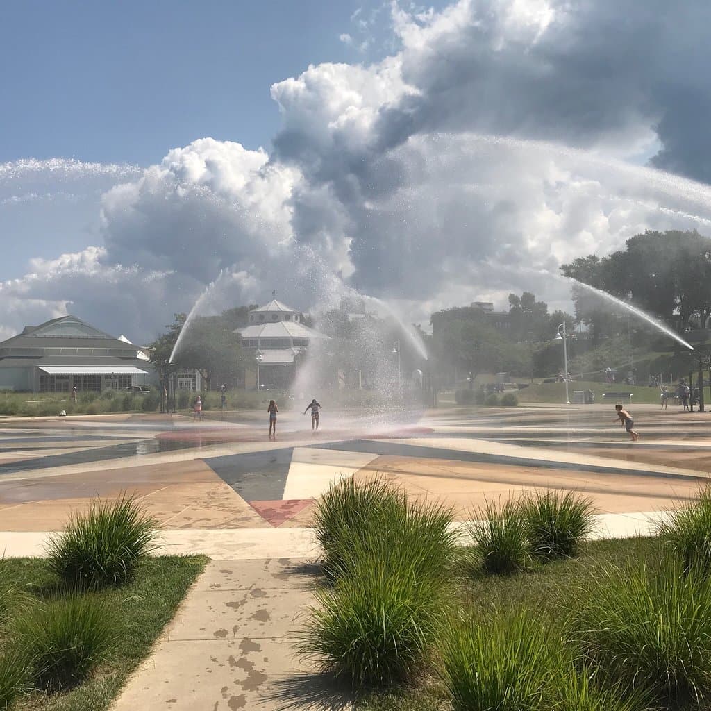 Whirlpool Compass Fountain