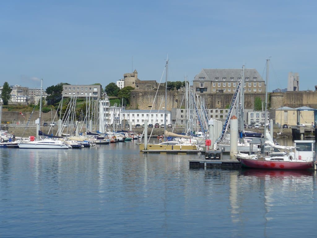 Brest, Marina du château