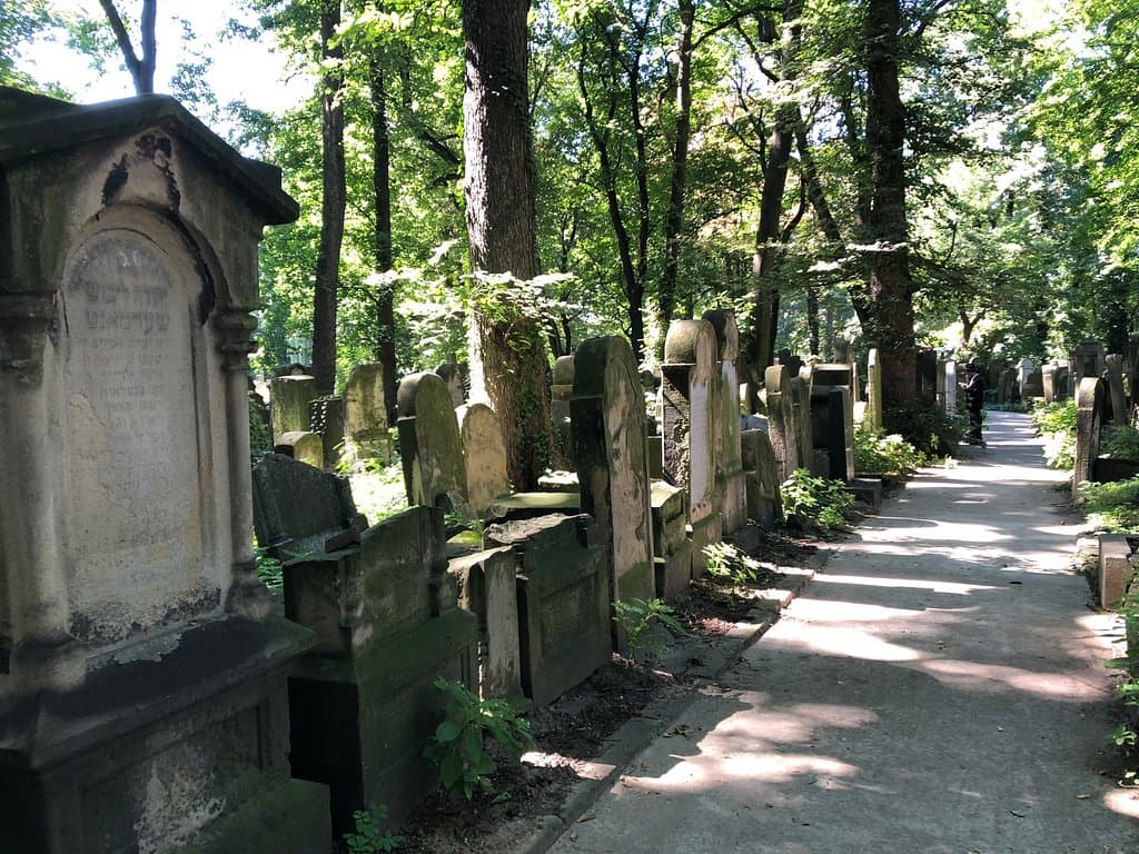New Jewish Cemetery Zizkov Prague