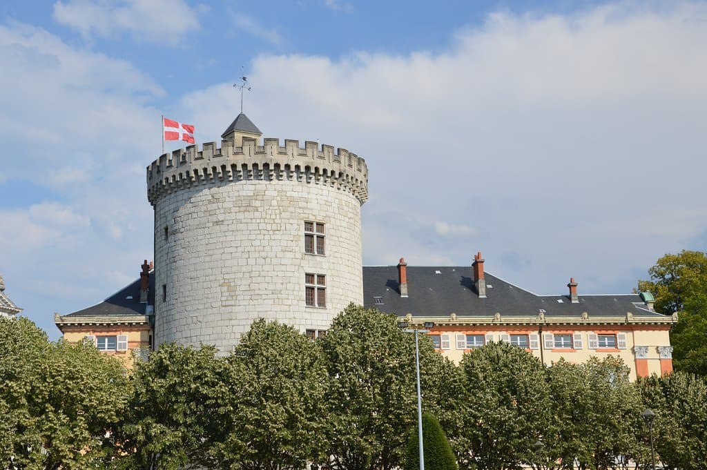 Un lato del castello