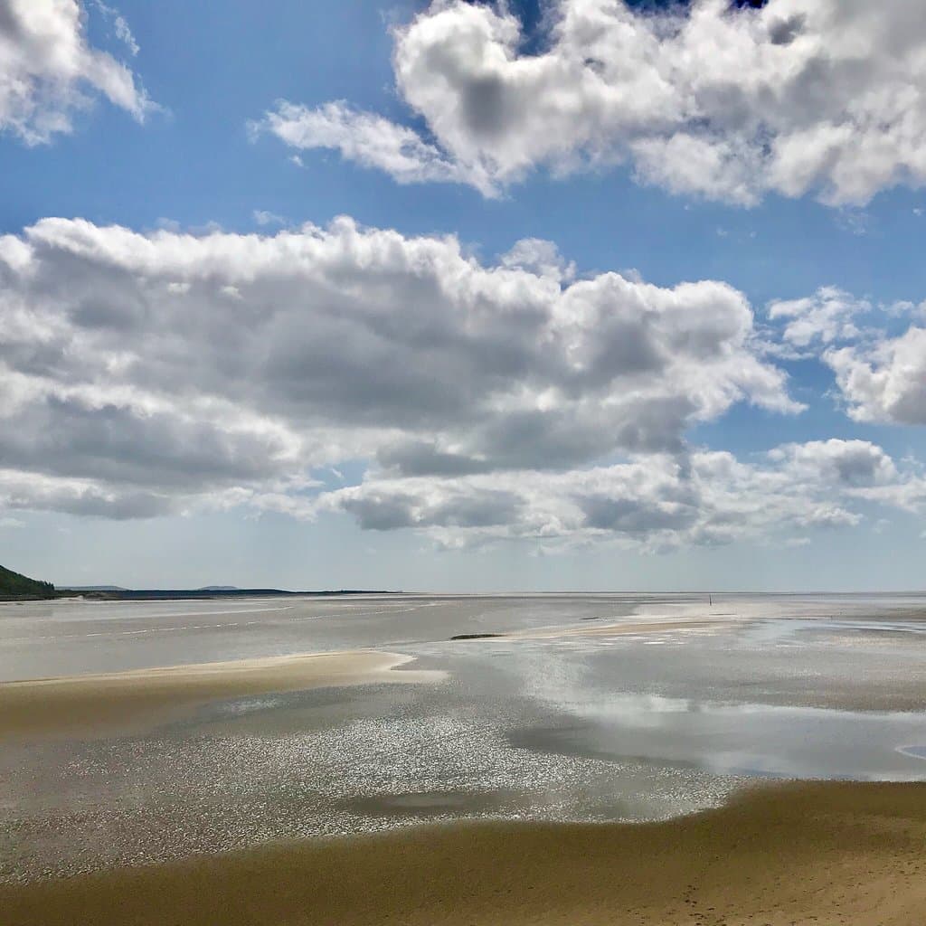 Llansteffan Beach and Village