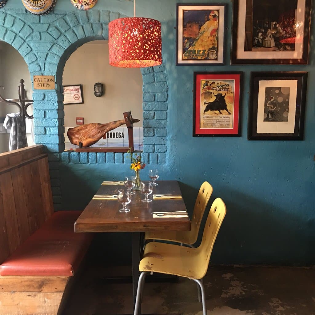 Charming setting. Very small