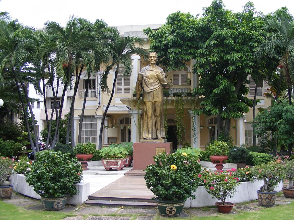Toàn cảnh khu Bảo Tàng Phụ nữ Nam Bộ tại Quận 3 (TpHCM).