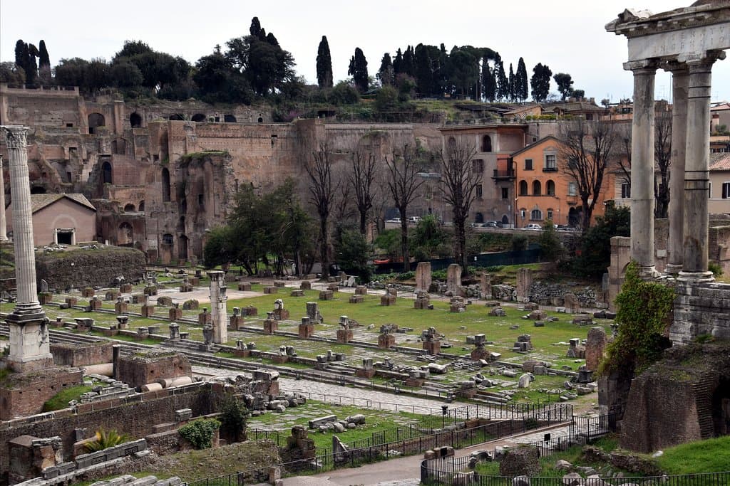 remains of Basilica Julia