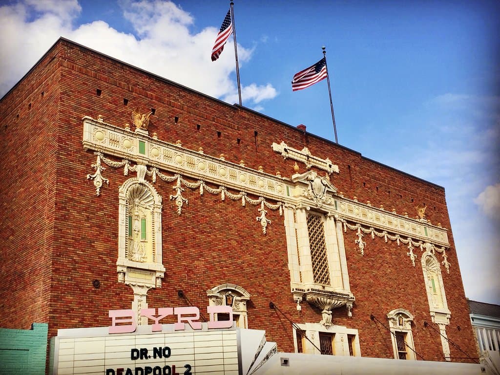 The Byrd Theater located in Carytown