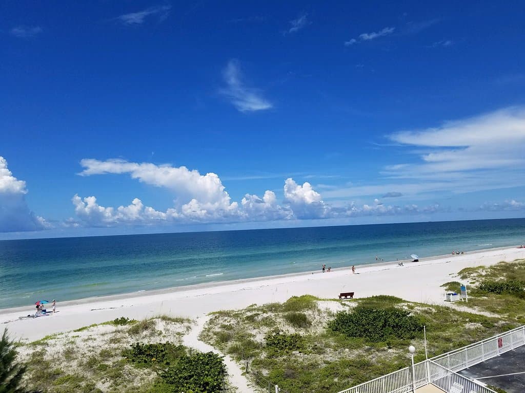Lovely beach not crowded