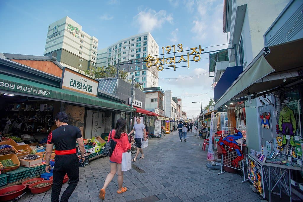 Gwangju Songjeong Station Area