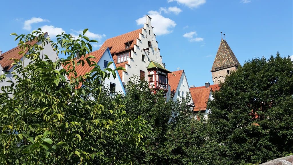 Tolle Kulisse von der Mauer aus zu sehen
