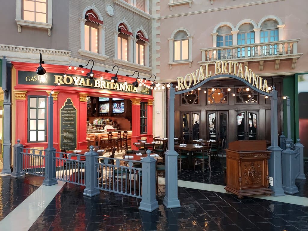 Located in Venetian's Grand Canal Shoppes