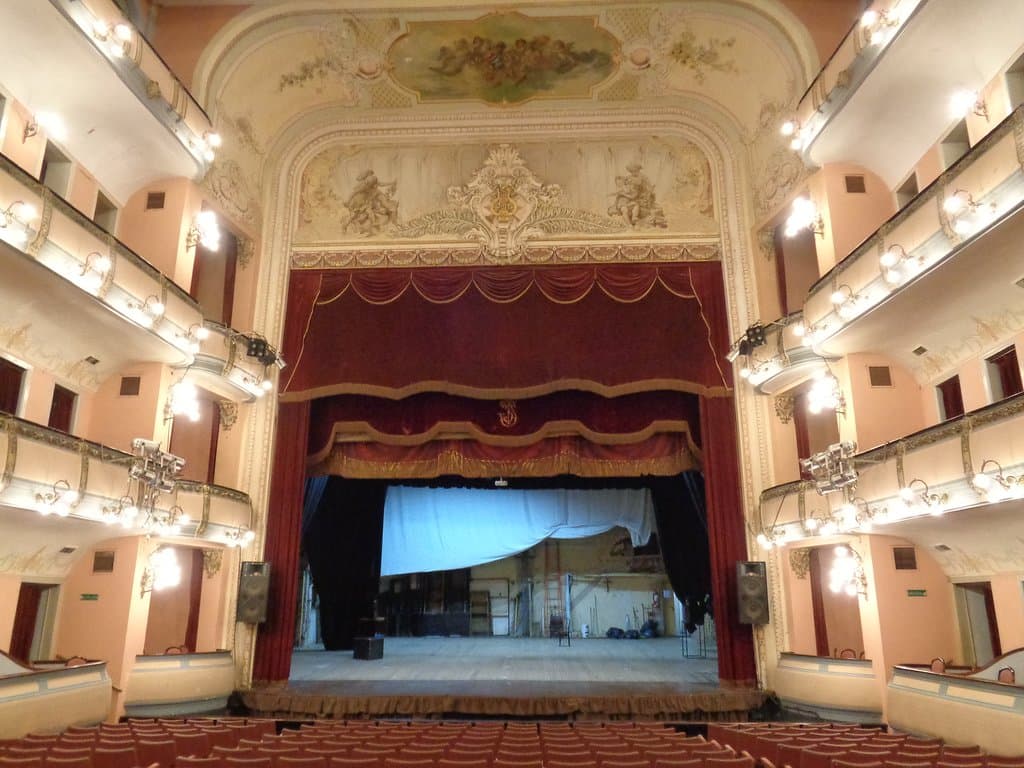 Impresionante vista de la sala