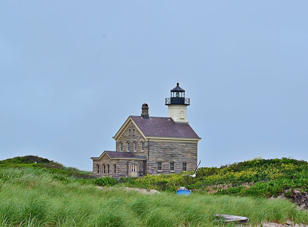 Block Island North Light lighthouse