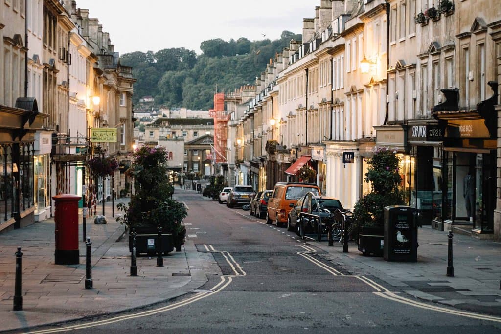Milsom Street (Top of the street)